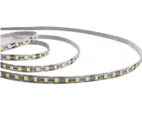 LED стрічка 12В 2835-120 S-TYPE 12Вт 750Лм Білий Денний 5500К-6000К IP20 6мм